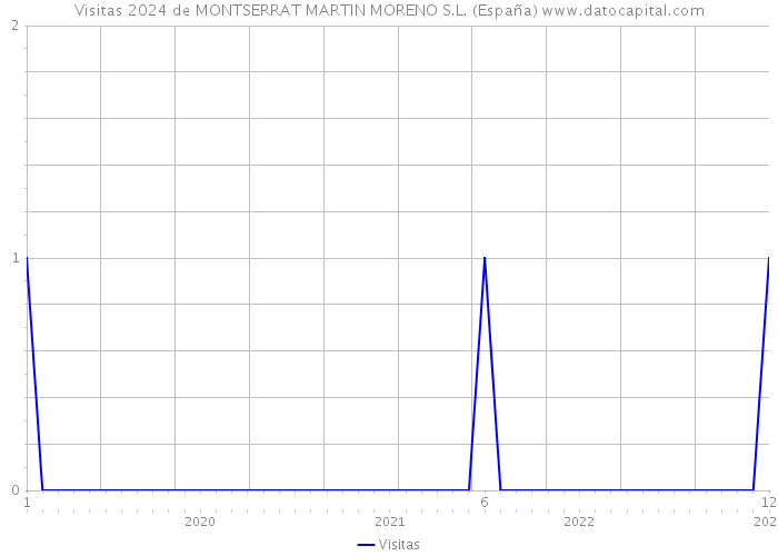 Visitas 2024 de MONTSERRAT MARTIN MORENO S.L. (España) 
