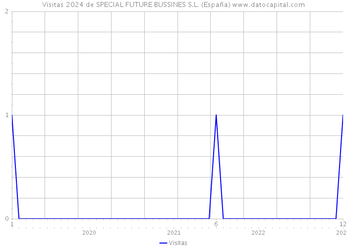 Visitas 2024 de SPECIAL FUTURE BUSSINES S.L. (España) 