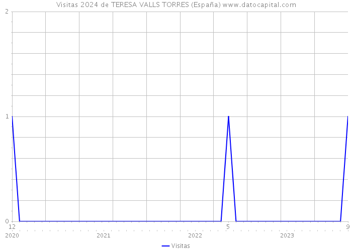 Visitas 2024 de TERESA VALLS TORRES (España) 