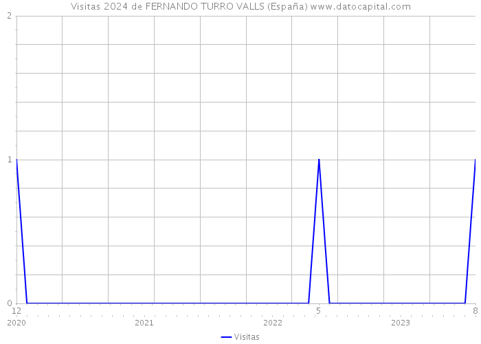 Visitas 2024 de FERNANDO TURRO VALLS (España) 