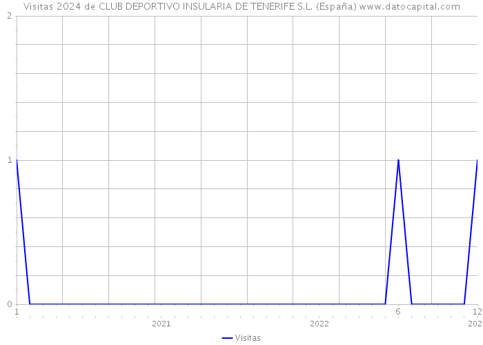 Visitas 2024 de CLUB DEPORTIVO INSULARIA DE TENERIFE S.L. (España) 