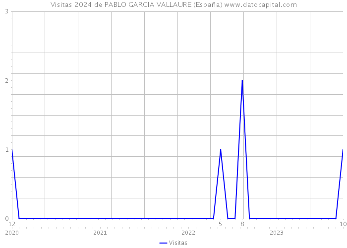Visitas 2024 de PABLO GARCIA VALLAURE (España) 