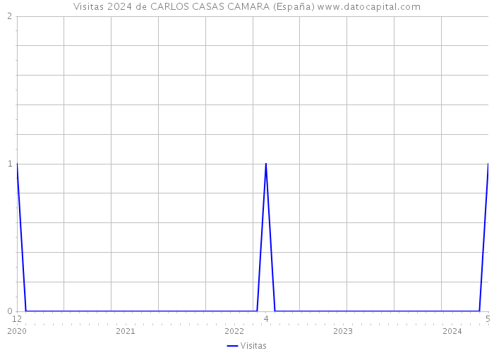 Visitas 2024 de CARLOS CASAS CAMARA (España) 