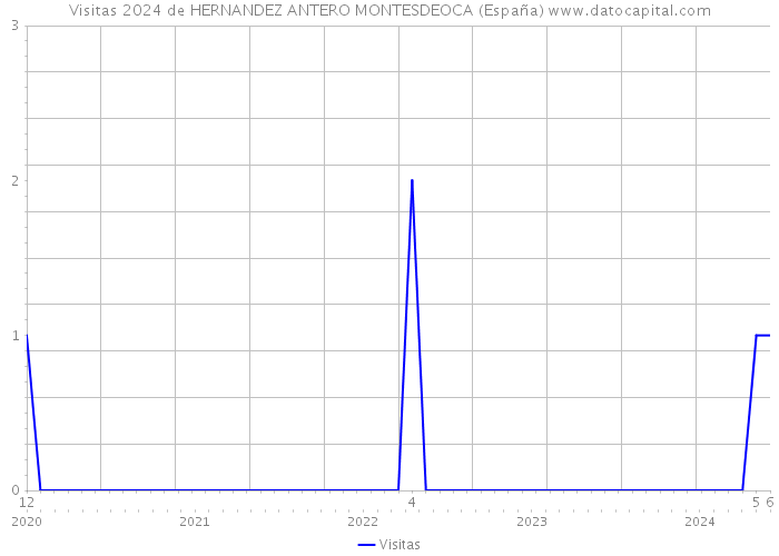 Visitas 2024 de HERNANDEZ ANTERO MONTESDEOCA (España) 