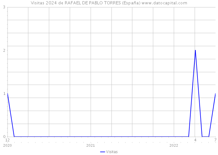 Visitas 2024 de RAFAEL DE PABLO TORRES (España) 