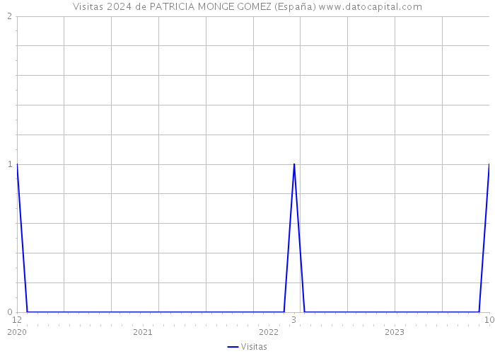Visitas 2024 de PATRICIA MONGE GOMEZ (España) 