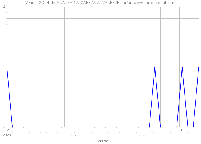 Visitas 2024 de ANA MARIA CABEZA ALVAREZ (España) 