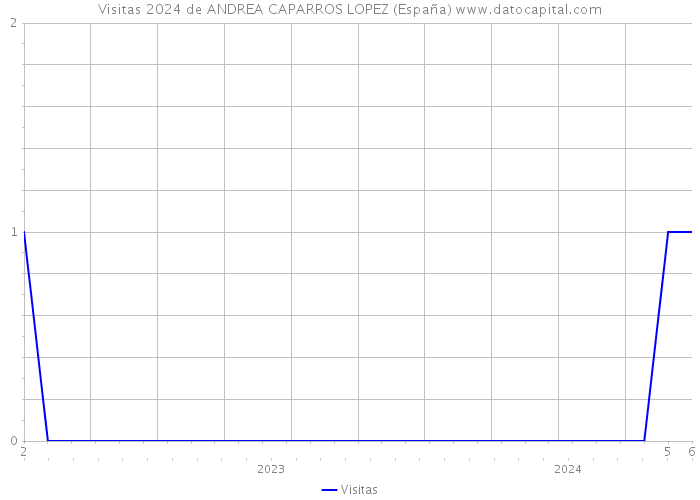 Visitas 2024 de ANDREA CAPARROS LOPEZ (España) 