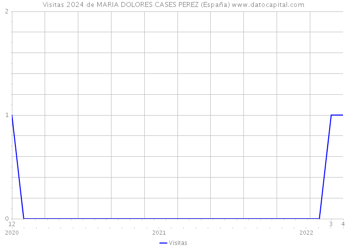 Visitas 2024 de MARIA DOLORES CASES PEREZ (España) 