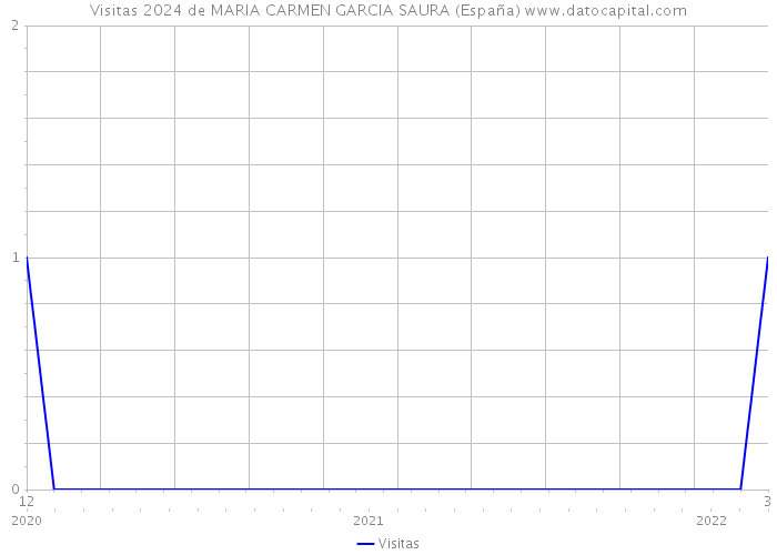 Visitas 2024 de MARIA CARMEN GARCIA SAURA (España) 