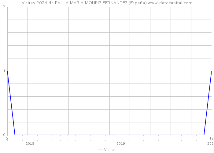 Visitas 2024 de PAULA MARIA MOURIZ FERNANDEZ (España) 