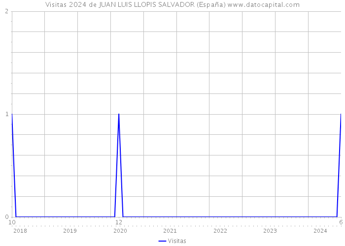Visitas 2024 de JUAN LUIS LLOPIS SALVADOR (España) 