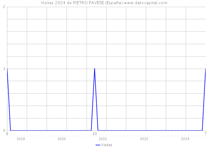 Visitas 2024 de PIETRO PAVESE (España) 