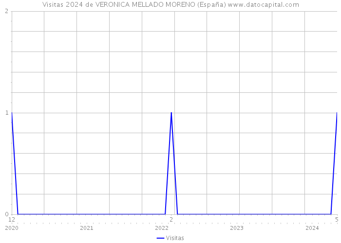 Visitas 2024 de VERONICA MELLADO MORENO (España) 