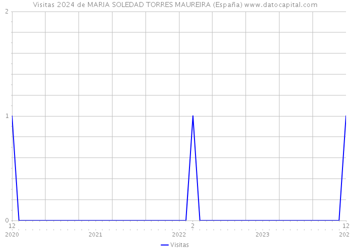 Visitas 2024 de MARIA SOLEDAD TORRES MAUREIRA (España) 