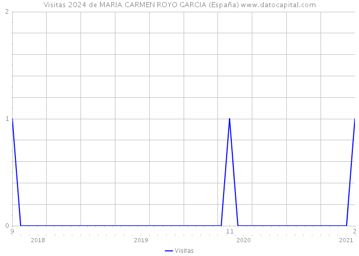 Visitas 2024 de MARIA CARMEN ROYO GARCIA (España) 