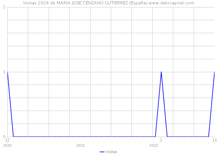 Visitas 2024 de MARIA JOSE CENZANO GUTIERREZ (España) 