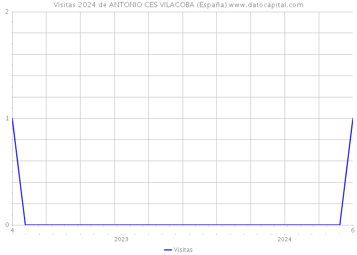 Visitas 2024 de ANTONIO CES VILACOBA (España) 