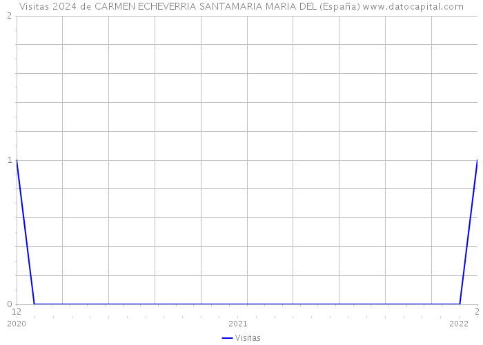 Visitas 2024 de CARMEN ECHEVERRIA SANTAMARIA MARIA DEL (España) 