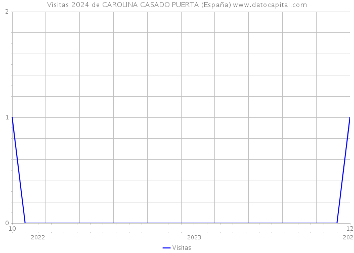 Visitas 2024 de CAROLINA CASADO PUERTA (España) 