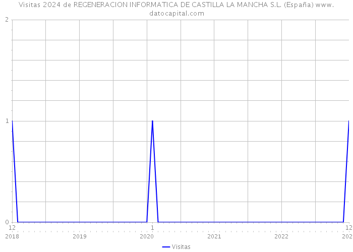 Visitas 2024 de REGENERACION INFORMATICA DE CASTILLA LA MANCHA S.L. (España) 