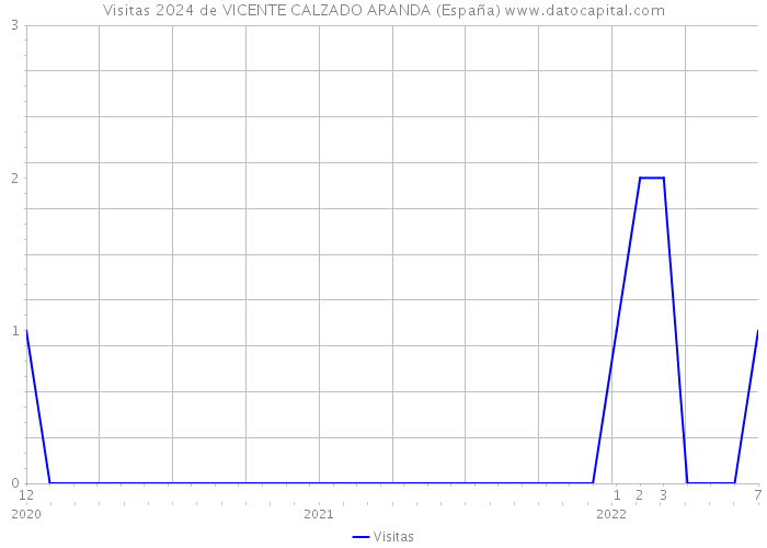 Visitas 2024 de VICENTE CALZADO ARANDA (España) 