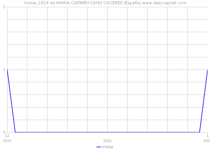 Visitas 2024 de MARIA CARMEN CANO CACERES (España) 