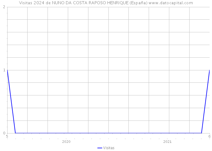 Visitas 2024 de NUNO DA COSTA RAPOSO HENRIQUE (España) 