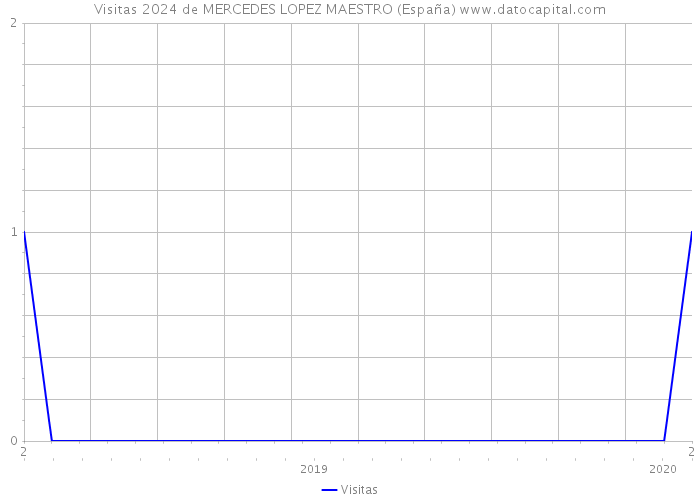 Visitas 2024 de MERCEDES LOPEZ MAESTRO (España) 