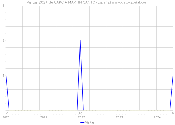 Visitas 2024 de GARCIA MARTIN CANTO (España) 