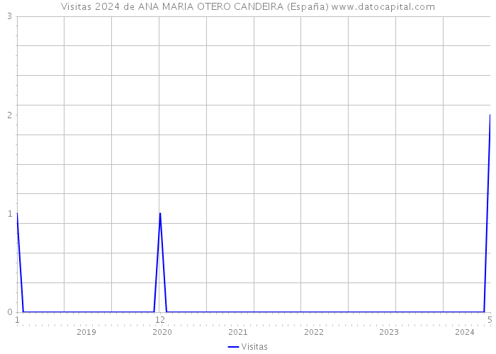 Visitas 2024 de ANA MARIA OTERO CANDEIRA (España) 