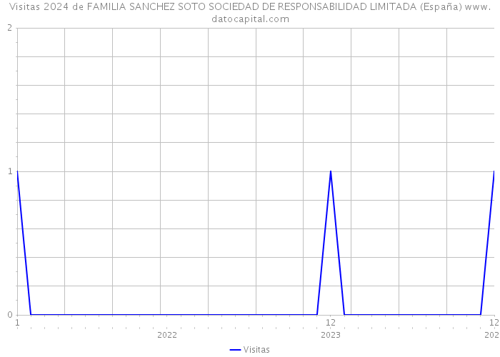 Visitas 2024 de FAMILIA SANCHEZ SOTO SOCIEDAD DE RESPONSABILIDAD LIMITADA (España) 