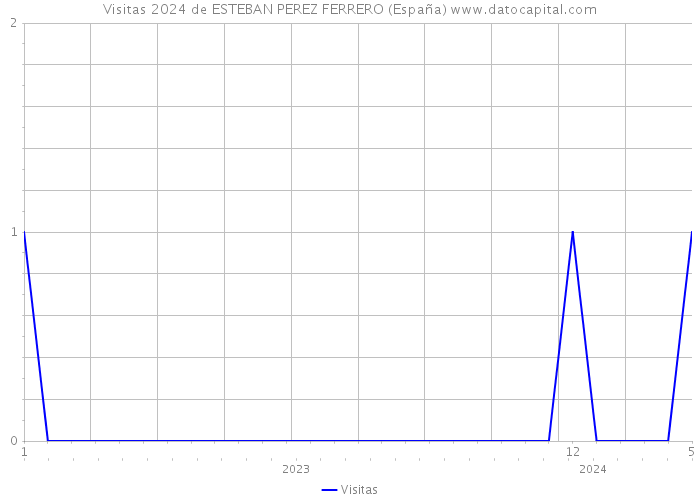 Visitas 2024 de ESTEBAN PEREZ FERRERO (España) 