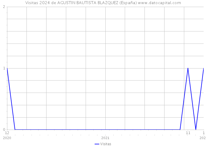 Visitas 2024 de AGUSTIN BAUTISTA BLAZQUEZ (España) 