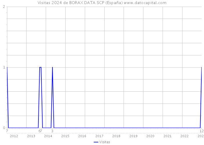 Visitas 2024 de BORAX DATA SCP (España) 