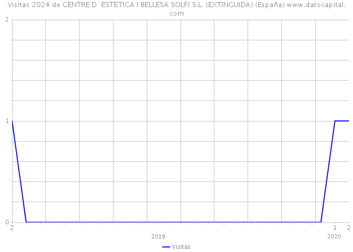 Visitas 2024 de CENTRE D`ESTETICA I BELLESA SOLFI S.L. (EXTINGUIDA) (España) 