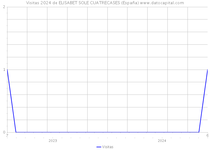Visitas 2024 de ELISABET SOLE CUATRECASES (España) 