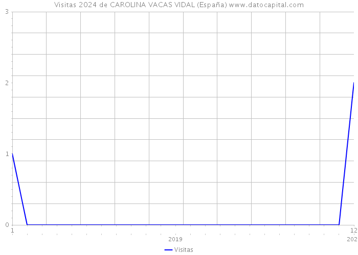 Visitas 2024 de CAROLINA VACAS VIDAL (España) 