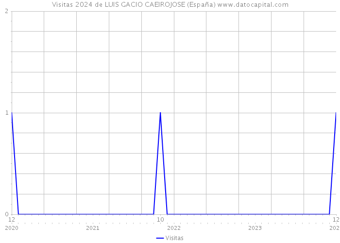 Visitas 2024 de LUIS GACIO CAEIROJOSE (España) 