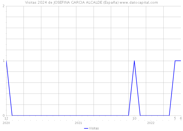 Visitas 2024 de JOSEFINA GARCIA ALCALDE (España) 