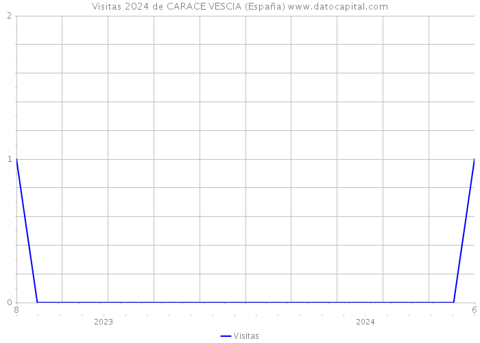 Visitas 2024 de CARACE VESCIA (España) 