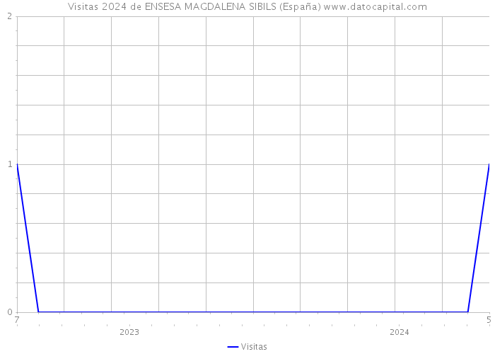 Visitas 2024 de ENSESA MAGDALENA SIBILS (España) 