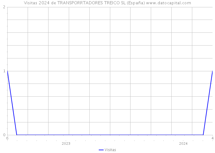 Visitas 2024 de TRANSPORRTADORES TREICO SL (España) 