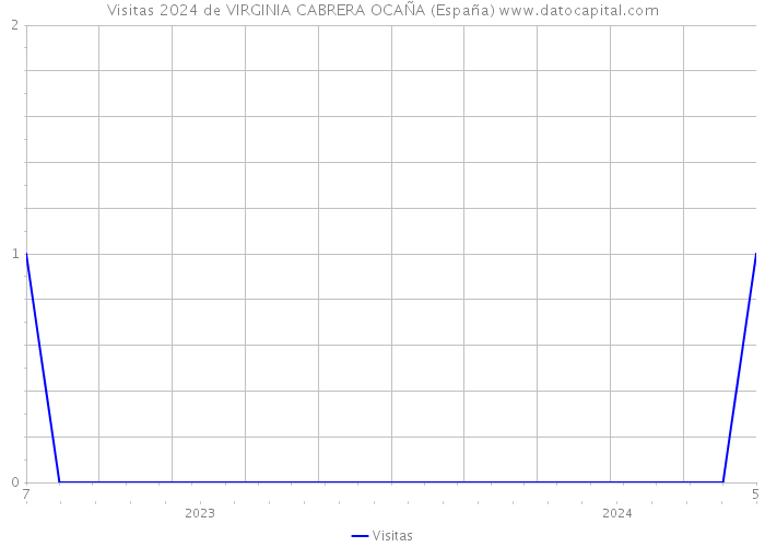 Visitas 2024 de VIRGINIA CABRERA OCAÑA (España) 