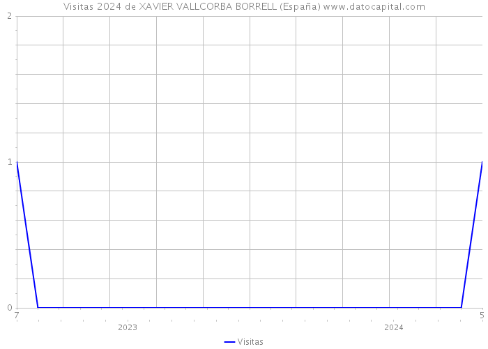 Visitas 2024 de XAVIER VALLCORBA BORRELL (España) 