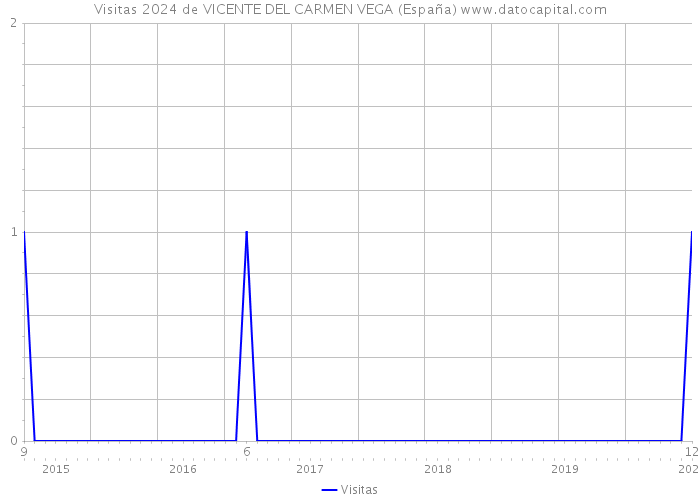 Visitas 2024 de VICENTE DEL CARMEN VEGA (España) 