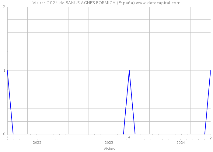 Visitas 2024 de BANUS AGNES FORMIGA (España) 