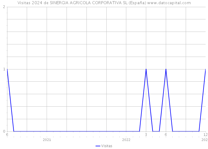 Visitas 2024 de SINERGIA AGRICOLA CORPORATIVA SL (España) 