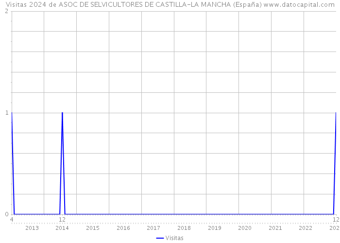 Visitas 2024 de ASOC DE SELVICULTORES DE CASTILLA-LA MANCHA (España) 