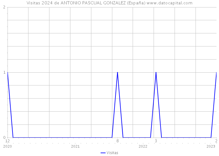 Visitas 2024 de ANTONIO PASCUAL GONZALEZ (España) 